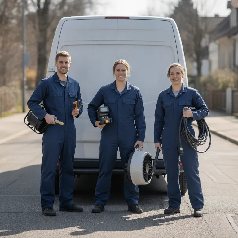 Vannskadesanering team i Sandnes